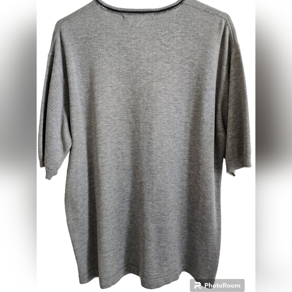 VINTAGE 80'S PERRY ELLIS PULLOVER SWEATER SZ L - Picture 2 of 8